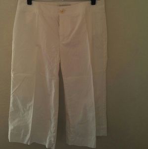 Banana Republic crop pants white size 2